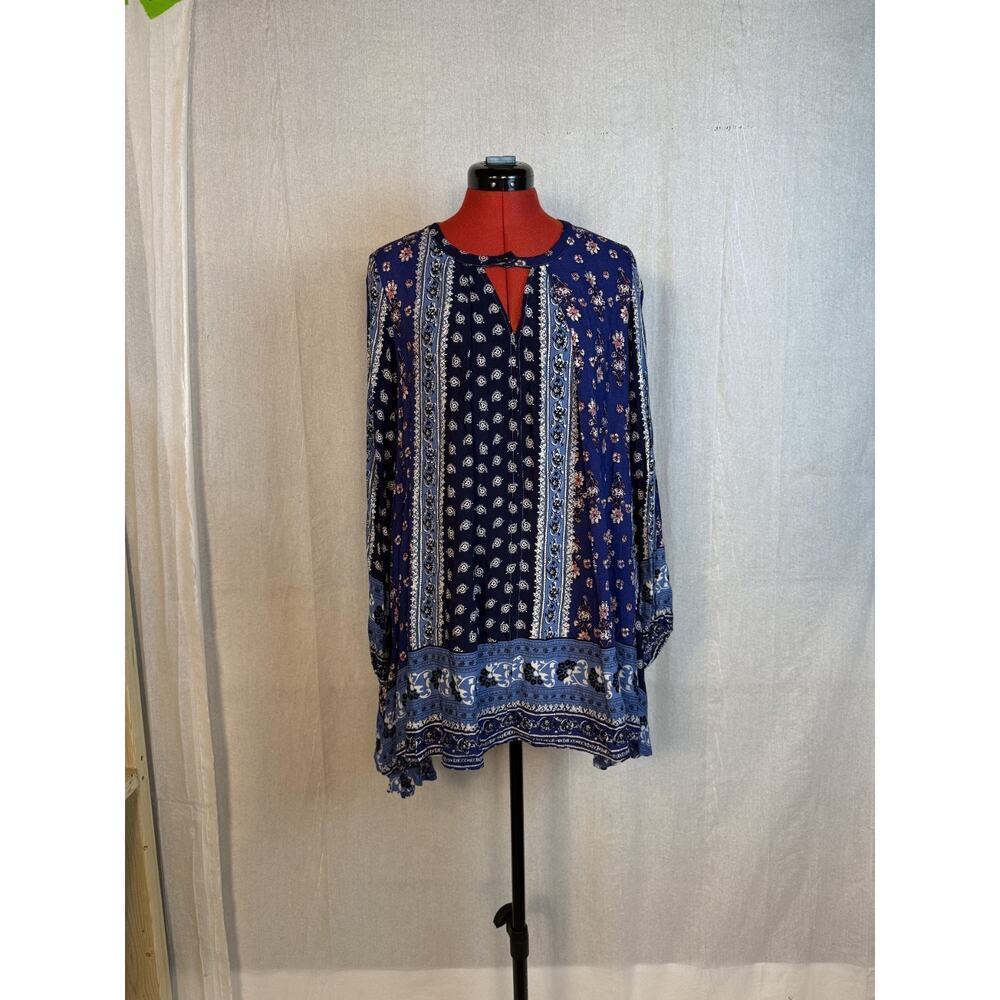 Kaktus Womens Dress Size S Tiered Floral Cottage Boho Festival D676